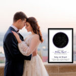 Stellar Love: Personalized Star Map Frame