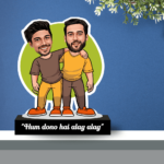 Hum Dono He Alag Alag" Caricature for Brothers