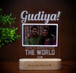 Gudiya: Personalized Sister's Photo Lamp