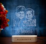 Princess Photo Lamp - Personalized Gift for Sister