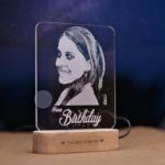 B'day Bliss Photo Lamp - Personalized Gift For Birthdays