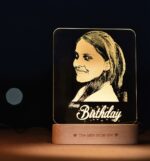 B'day Bliss Photo Lamp - Personalized Gift For Birthdays