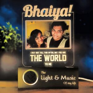 Shine On, Bhaiya - A Photo Gift For Brother