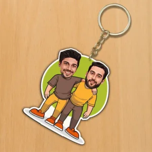 Hum Dono He Alag Alag Caricature for Brothers
