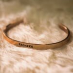 Forever Yours - Name Bracelet With Custom Engraving, Stainless Steel Keepsake for Her