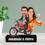 Ride of Love: Personalized New Couple Gift for Bike Lovers