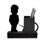 Perfect Gift for CA – Custom Caricature Pen Stand with CA Logo!