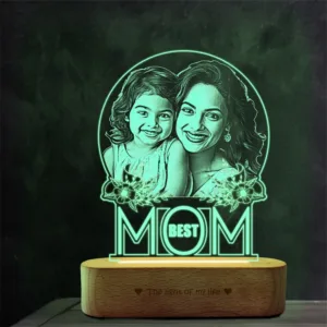 Best MOM – Personalized Acrylic Photo Lamp