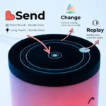 Telepathy Voicy – Long Distance Voice & Light Message Lamp for Loved Ones - Image 4