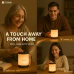 voice message lamp that connects families